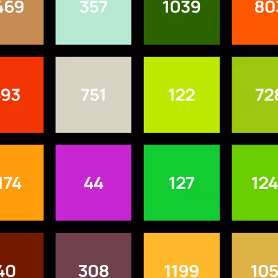 Unique Numbered Squares