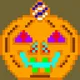 Halloween Pixel Pumpkin