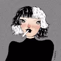 Bobgirl and Her Sweater - old