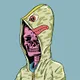 Pink skeleton