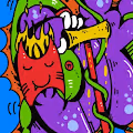 Okapie digital art