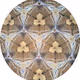 Geometric Kaleidoscope Images - Gray and Gold Part 2