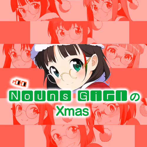NounsGirl Xmas 2022