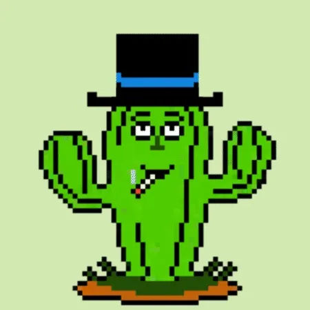 Pixel Yard Cactus