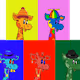 Goofy Giraffes - old