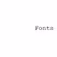 Fonts' Runs