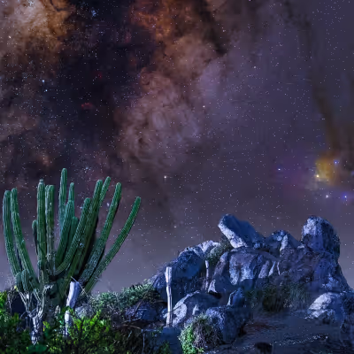 Cosmic serenade: A night at Barras de Piaxtla by Alfredo Juárez