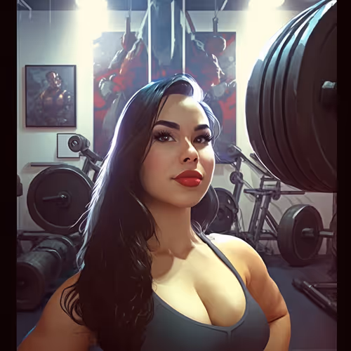 Strong girl ///