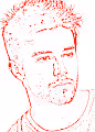 Red line man