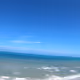 Beach, Sun, Moon, and Fireworks