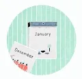 Birth date calendar