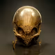 Gold Alien Helmets