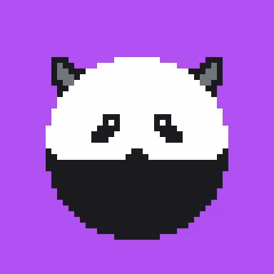 masked panda
