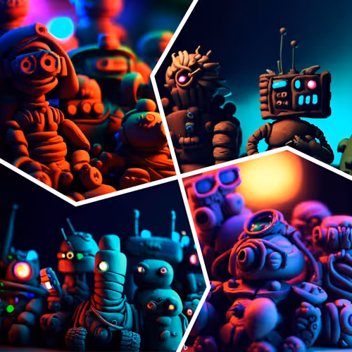 Clay toys of the future