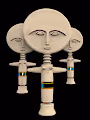Afrofuturist 3D Sculptures - old