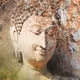 Double exposure Buddha