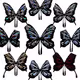 Abstract butterflyes