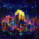 City Nights Drowning in Darkness