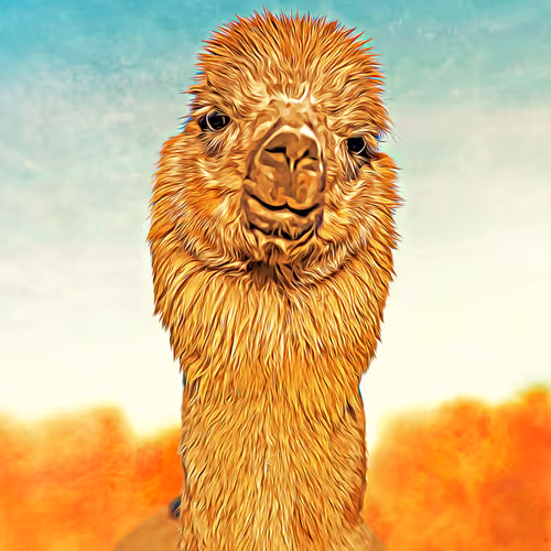 American New West Pop-Photo Characters and Animals