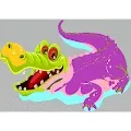 ArteyMano. Smug crocodile