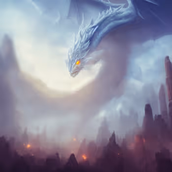 The Blue Dragon - Matte Paintings