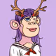 Christmas Girl Ape
