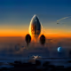 Futuristic dreams and landscapes