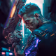 Night City Samurai