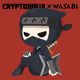 Crypto Ninjya fan art  WASABI collection