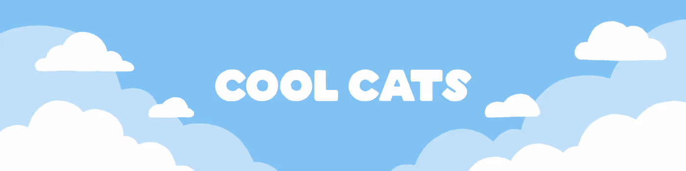 Cool Cats banner