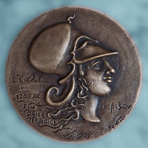 Medals in bronze FACE OF ITALY