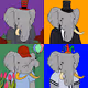 Grey elephants
