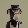 3D Bored Ape #130 World Tour - old