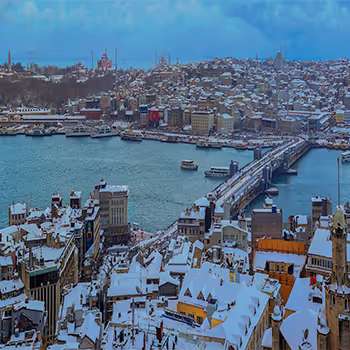 Istanbul view from Galata Tower