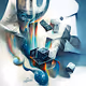 Quantum Entanglement AI Art