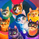 Crazy Cat Friends