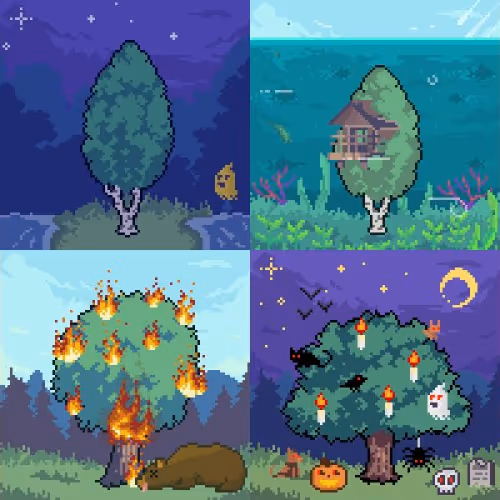 9 CryptoTrunks floor 0.017499999999