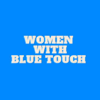 Women with Blue Touch