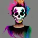Cotton Candy Skulls