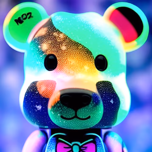 colorful and cute character