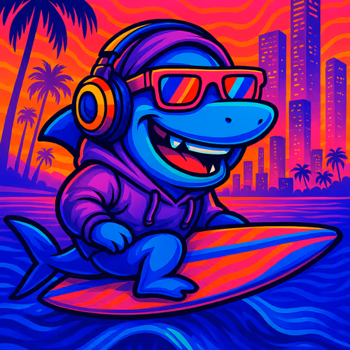 Crypto Surfer Shark Collection