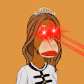 Desperate ApeWife CLUB laser eyes