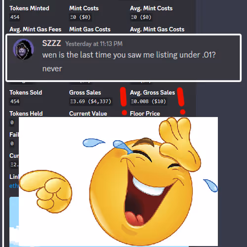 Do not mint and szz is npc