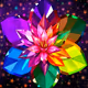 Abstract flowers 3D