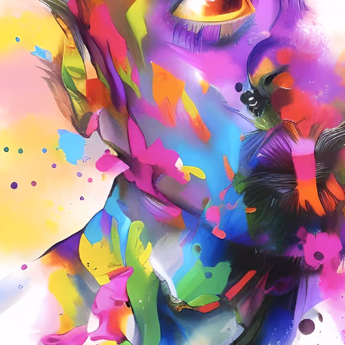 Abstract Rare Art V2