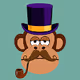 Monkey Portrait
