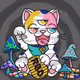 Guardian Cat God