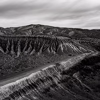 Around Ubehebe Crater by Steve Bennett