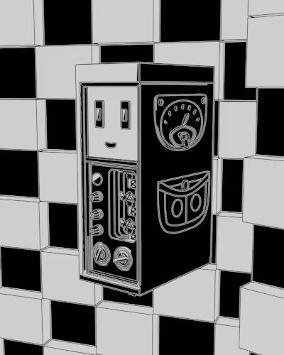 Happiness vending machine - stealth drop