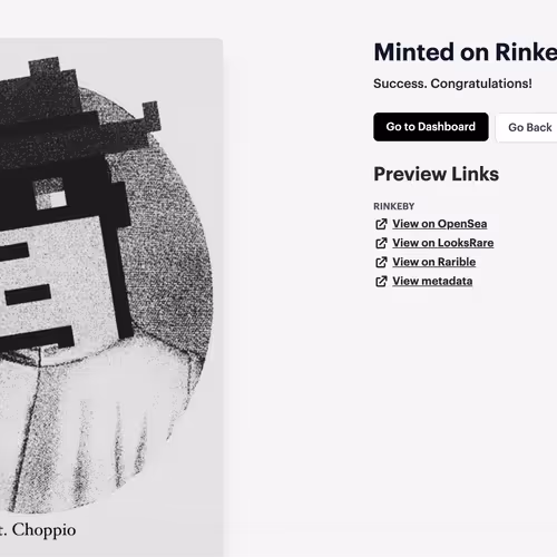 The St. Choppio Book Reservation Token